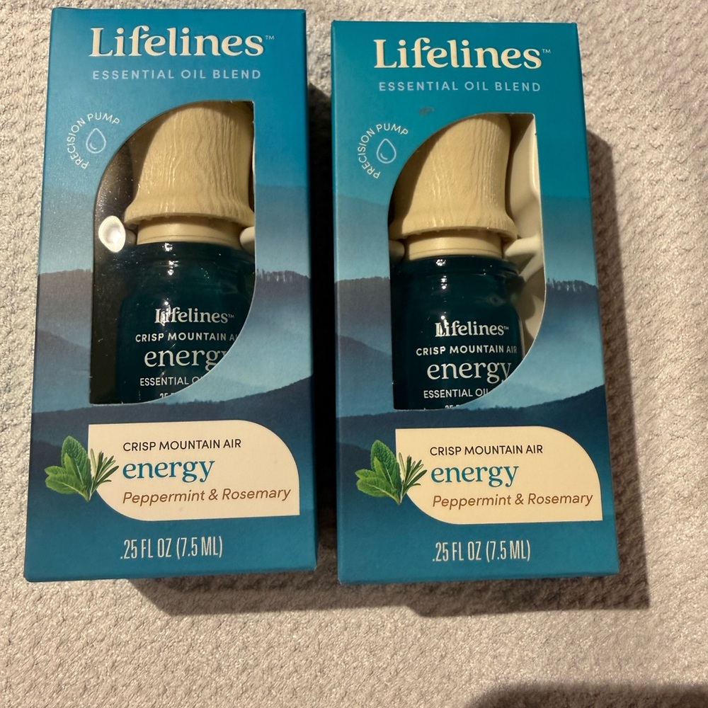 Energy Essential Oil Blend - Crisp Mountain Air Precision Pump